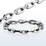 sb121 brazalete sucesiones acero inoxidable brillo espejo venta