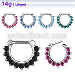 sepc14 septum click cristal barra cierre distribuidor mayorista