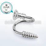 spscw espiral acero quirurgico tornillo estrella rosca 16g rosca al por mayor