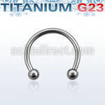 ucbe25 barbell circular titanio g23 bolas 2 5mm al por mayor