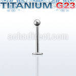 ulb25 labret titanio g23 bola 2 5mm mayorista