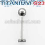 ulb4s labret titanio g23 bola 4mm distribuidor mayorista