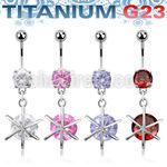 umcdz232 piercing ombligo titanio g23 bola joya 8mm zirconia redonda grande 10mm venta