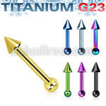 utrgt16 barbell tragus titanio g23 anodizado cono 2 5mm bola 3mm distribuidor mayorista