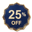 25% OFF