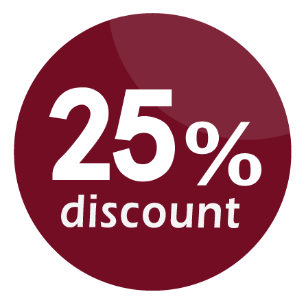 25% Discount