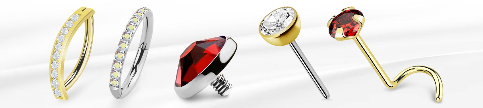 TOP 5 Best-selling body jewelry categories banner
