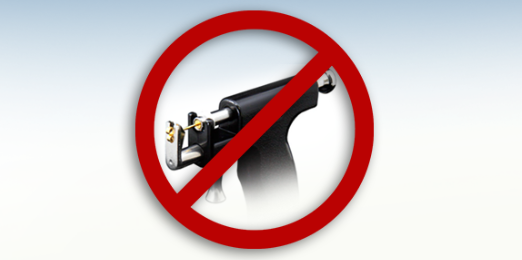 The Dangers of Using Piercing Guns: A Total NO Banner