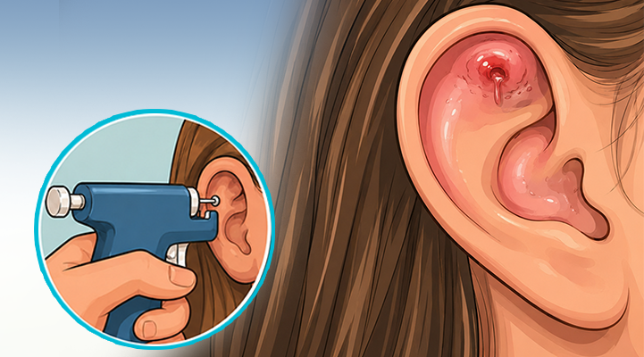 The Main Risks of Piercing Guns
